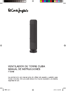 Manual El Corte Inglés FTB-M Ventilador