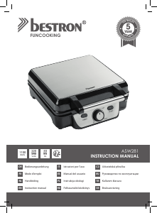 Mode d’emploi Bestron ASW281 Gaufrier