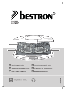 Manuale Bestron DSW271 Macchina per waffle