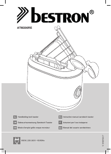 Manual Bestron ATM200RE Toaster