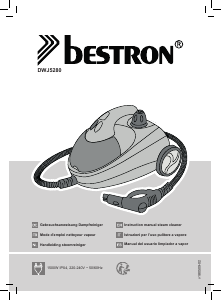 Manual Bestron DWJ5280 Steam Cleaner