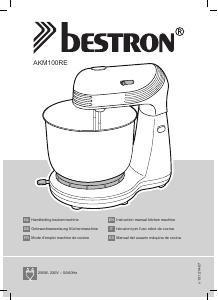 Mode d’emploi Bestron AKM100RE Robot sur socle