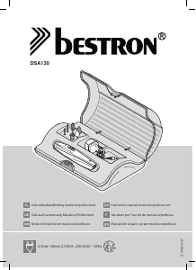 Manual de uso Bestron DSA130 Set de manicura-pedicura