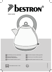 Manual Bestron AWK100RE Kettle