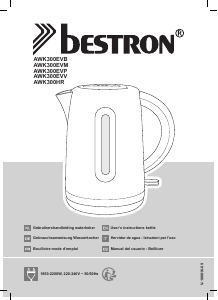 Manual Bestron AWK300HR Kettle