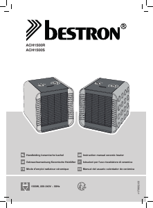 Mode d’emploi Bestron ACH1500R Chauffage