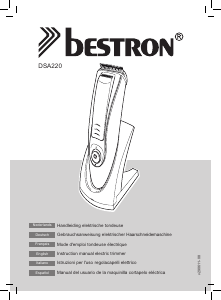 Manual Bestron DSA220 Hair Clipper