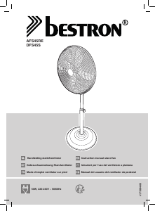 Manuale Bestron AFS45RE Ventilatore