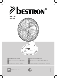 Mode d’emploi Bestron DDF27W Ventilateur