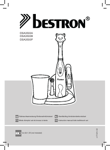 Bedienungsanleitung Bestron DSA3500P Elektrozahnbürste