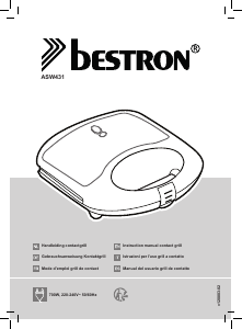 Mode d’emploi Bestron ASW431 Grill