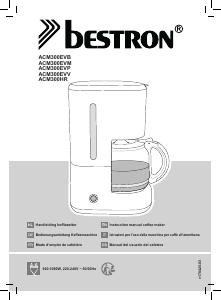 Mode d’emploi Bestron ACM300EVB Cafetière