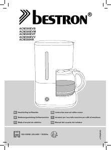 Manual de uso Bestron ACM300EVV Máquina de café