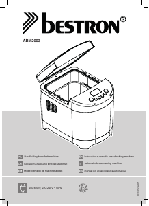 Manual de uso Bestron ABM2003 Máquina de hacer pan