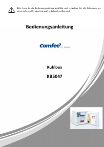 Bedienungsanleitung Comfee KB 5047 Kühlschrank