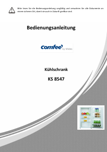 Bedienungsanleitung Comfee KS 8547 Kühlschrank
