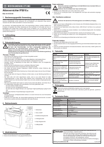 Bedienungsanleitung Conrad IPS018.s Aktenvernichter