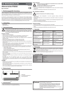 Manual Conrad IPS050D Paper Shredder