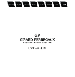 Manual de uso Girard-Perregaux 49525-53-131-53A 1966 Reloj de pulsera