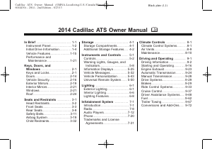 Manual Cadillac ATS Sedan (2014)