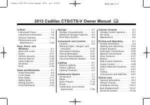 Manual Cadillac CTS Coupe (2013)