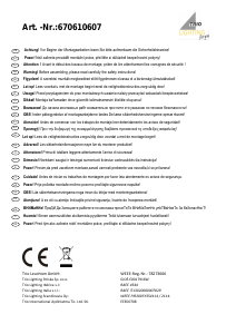 Manuale Trio 670610607 Opium Lampada