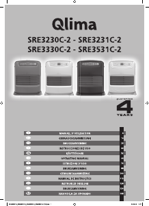 Brugsanvisning Qlima SRE3231C-2 Varmeblæser