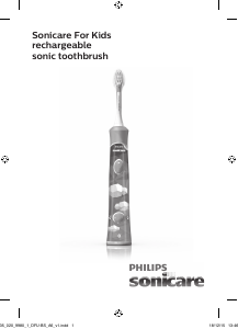 Manual de uso Philips HX6392 Sonicare Cepillo de dientes eléctrico