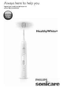 Használati útmutató Philips HX8982 Sonicare HealthyWhite+ Elektromos fogkefe