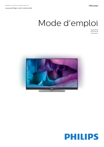 Mode d’emploi Philips 43PUS7150 Téléviseur LED