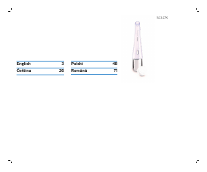 Manual Philips SC5278 VisaPure Essential Perie de curățare facială