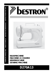 Manual Bestron D270A13 Sewing Machine