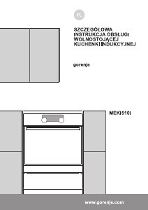 Instrukcja Gorenje MEKI510I Kuchnia