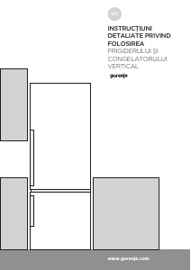 Manual Gorenje NRK6201CW Combina frigorifica