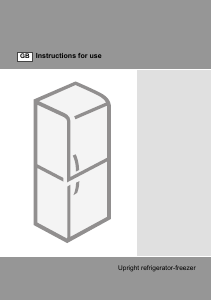 Manual Gorenje NRKI5182PW Fridge-Freezer