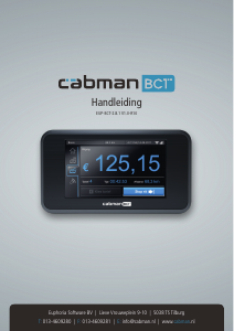 Handleiding Cabman BCT Taximeter