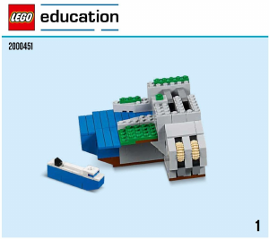 Brugsanvisning Lego set 2000451 Education Panamakanalen