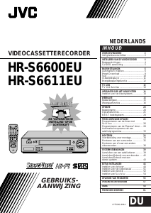 Handleiding JVC HR-S6611EU Videorecorder