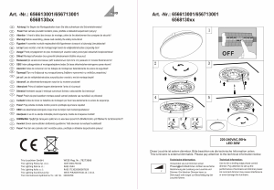 Manuale Trio 656613001 Alabaster Lampada