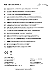 Manuale Trio 659411806 Apart Lampada