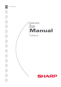 Handleiding Sharp ES-FA5101W1 Wasmachine