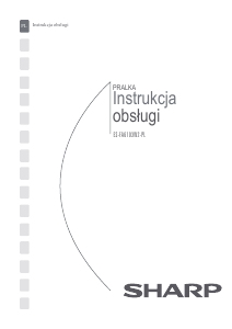 Instrukcja Sharp ES-FA6103W2 Pralka