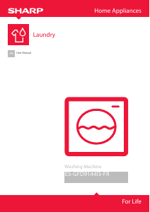 Handleiding Sharp ES-GFD9144I3 Wasmachine