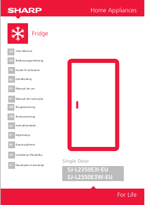 Manual Sharp SJ-L2350E3W Frigorífico