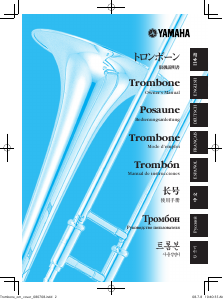 Mode d’emploi Yamaha YSL-620 Trombone