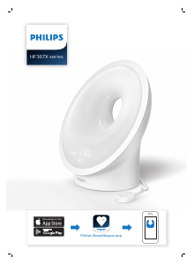 Käyttöohje Philips HF3671 Herätysvalo