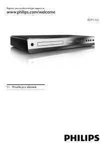 Manuál Philips BDP5100 Přehrávač Blu-ray