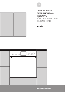 Bedienungsanleitung Gorenje BC637E301X Backofen