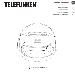 Bedienungsanleitung Telefunken BS 500 Lautsprecher