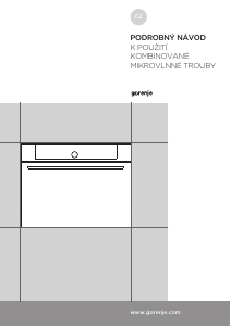 Manuál Gorenje BCM589S12X Trouba